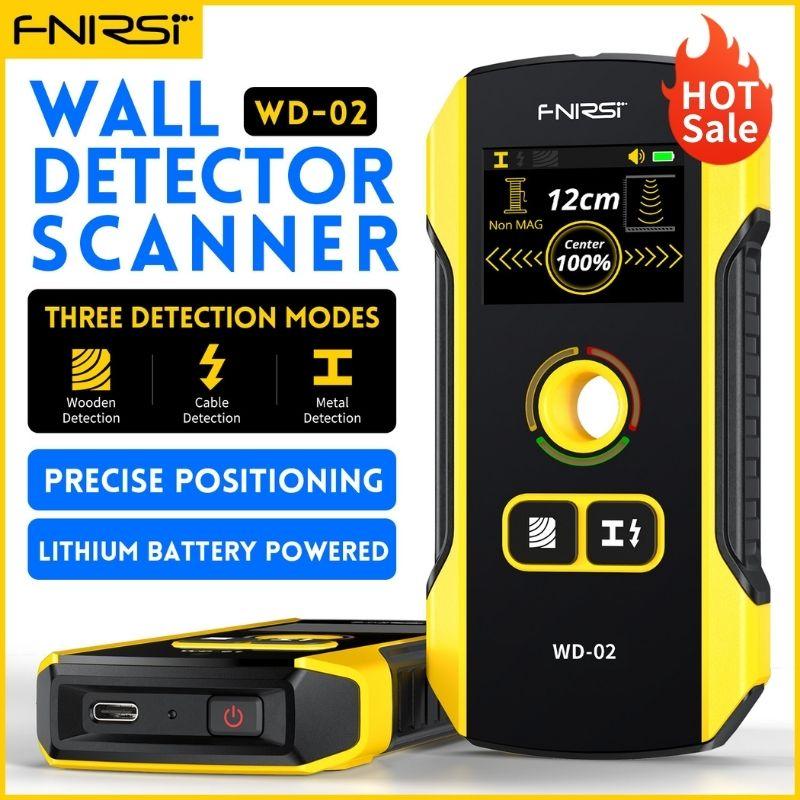 WD-01 Metal Detector Wall Scanner with Newly Designed Positioning Hole for AC Live Cable Wires Metal Wood Stud Find Hardware Home
