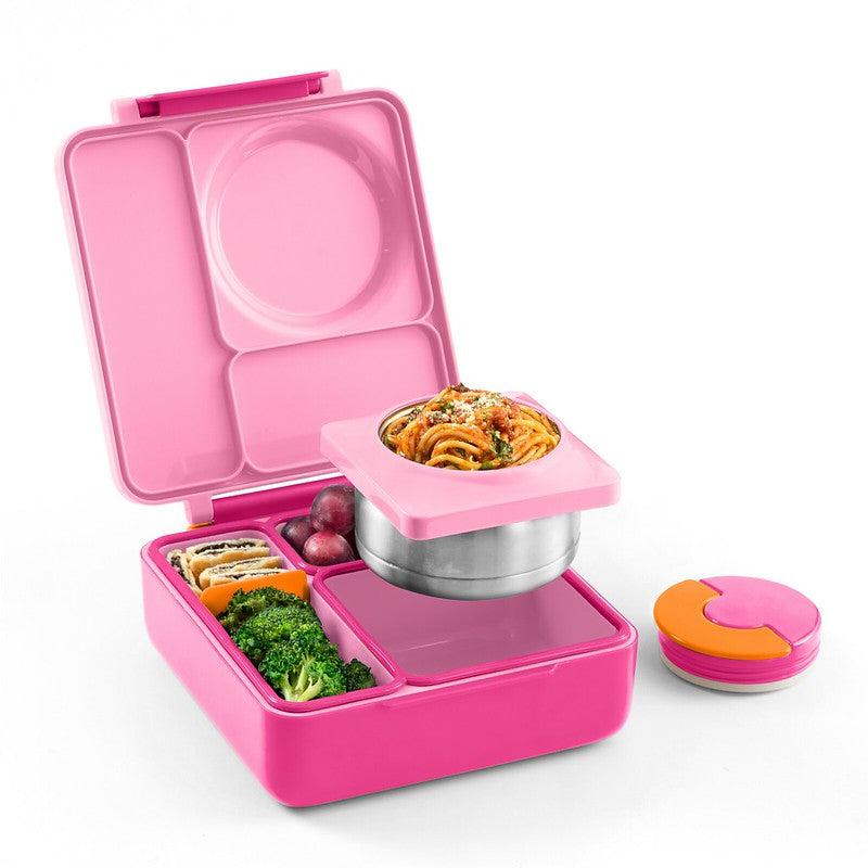 Insulated Bento Lunch Box with Thermos and 3 Compartments - TTS, High Quality Stainless Steel, Leak-Proof, Easy to Clean - Sturdy, Set