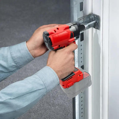 3-in-1 Cordless Impact Wrench - 1/2" Drive, Compatible with M18 Batteries, 4500 RPM Brushless Motor, Red and Black