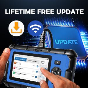 [FallFreshness] AD600S OBD2 Scanner Car Diagnostic Scan Tool for ABS/SRS/AT/Engine, 9 Reset Services, Free Lifetime Upgrade Auto Vehicle