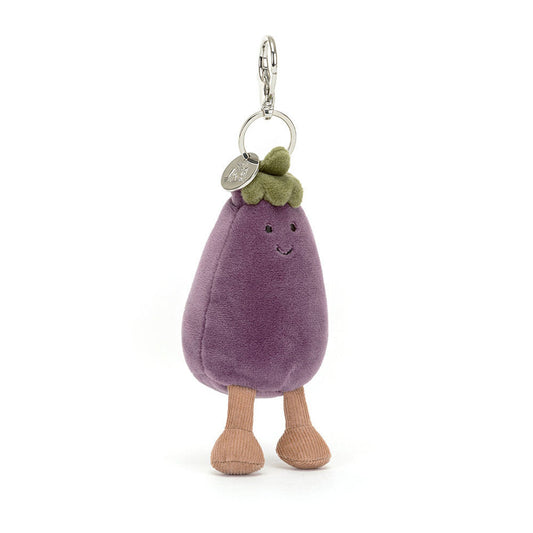 Jellycat | Vivacious Aubergine Bag Charm