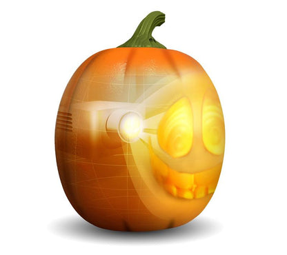 12" Animated Taling & Singing Pumpkin
