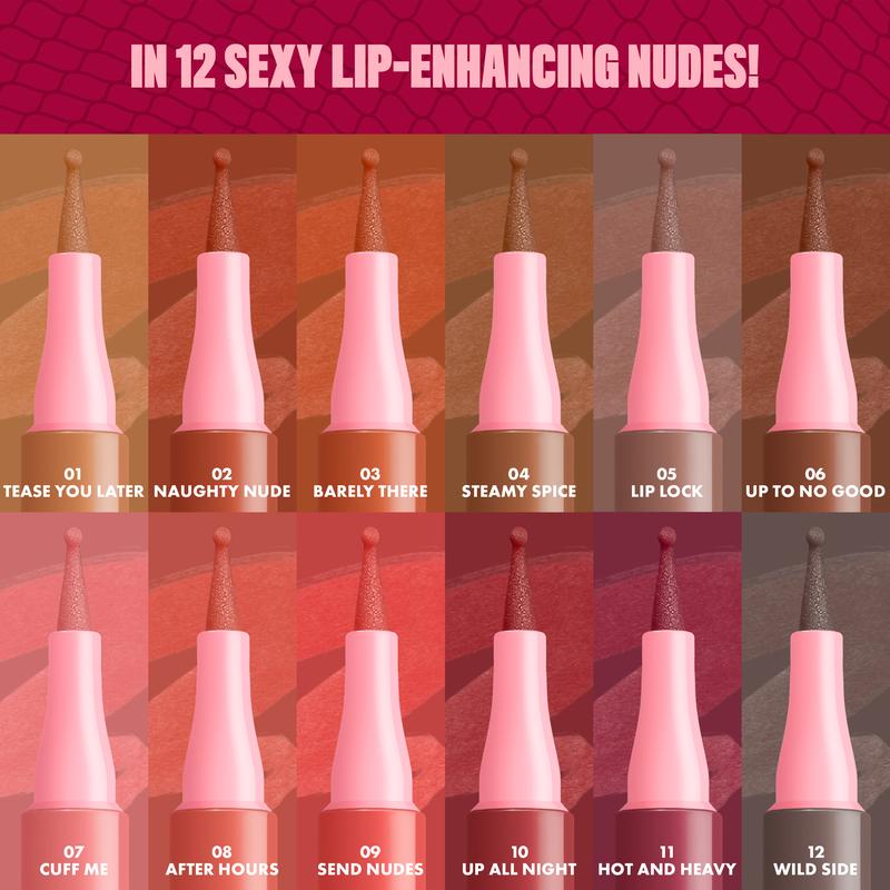 Lip Lingerie Sculpting Lip Liner Stain - Lightweight, Transfer-Proof, Waterproof, NYX Professional Makeup