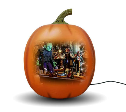 12" Animated Taling & Singing Pumpkin